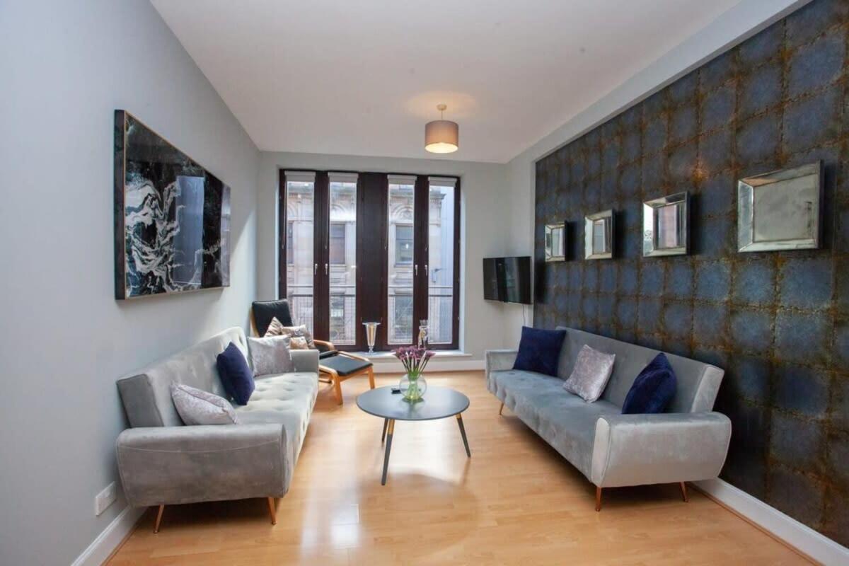 Modern And Refurbished Flat In Merchant City Glasgow Exterior photo